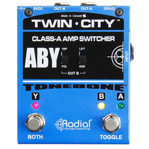Radial Tonebone Twin-City Active ABY Amp Switcher