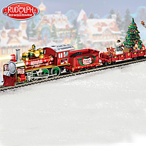 Rudolph's Christmas Town Express Train Collection