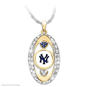 For The Love Of The Game Yankees Pendant Necklace