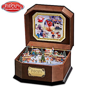 Rudolph The Red-Nosed Reindeer Music Box