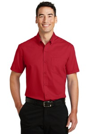 Port Authority S664 Short Sleeve SuperPro ™ Twill Shirt