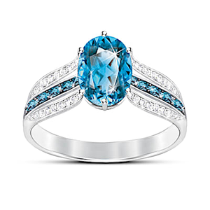 Twilight Luster Ring Size 9