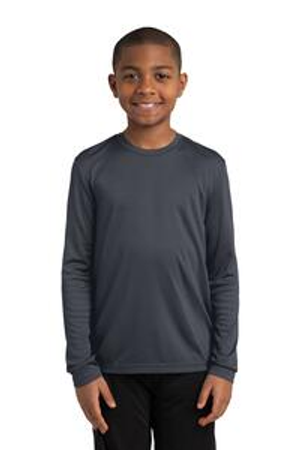 Sport-Tek YST350LS Youth Long Sleeve PosiCharge ® Competitor™ Tee