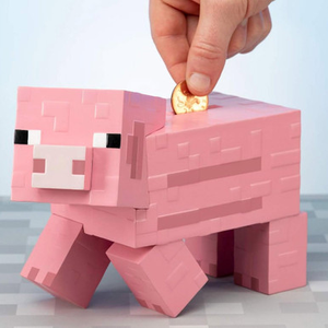 Minecraft Pig Money Bank