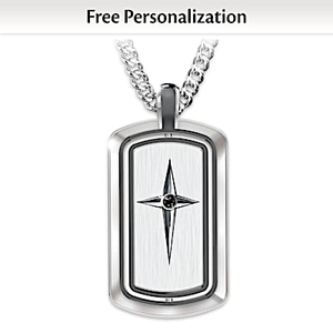 Protection & Strength Personalized Spinning Pendant Necklace