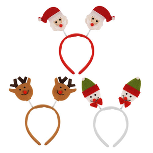 Assorted Christmas Head Boppers Headband Christmas Fancy Dress