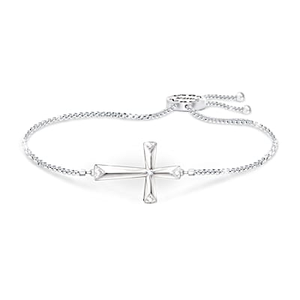 5-Diamond Blessed With Faith Bracelet