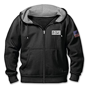HOME OF THE FREE MEN'S HOODIE Size Medium (38-40)