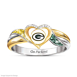 Green Bay Packers Pride Ring Size 7.5