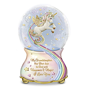 My Granddaughter, You Are Magical Glitter Globe