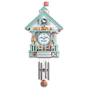 Life Is Good At The Beach Cuckoo Clock