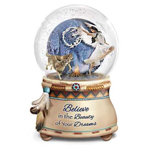 Mystical Dreams Glitter Globe
