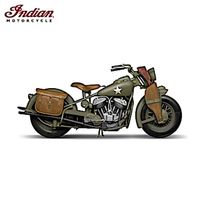 WWII Indian Chief Sculpture