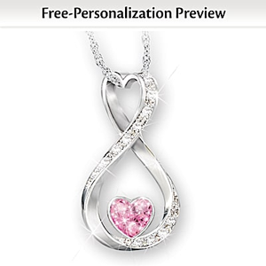 Forever Loved Personalized Pendant Necklace