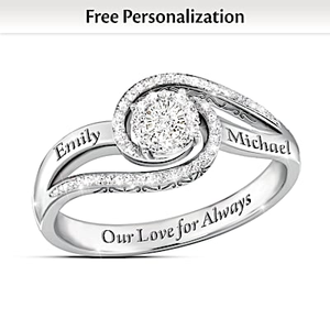Our Love for Always Personalized Diamond Ring