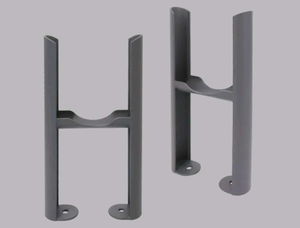 Pair of Triple Column Feet – Anthracite – GLO Kensington