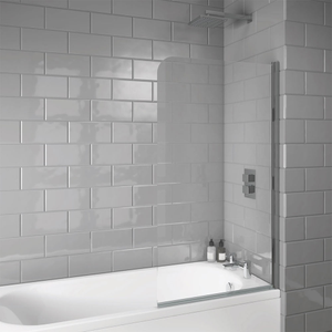 Radius Edge 6mm Bath Screen 1400 x 800mm