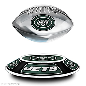 New York Jets Levitating Football Sculpture