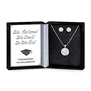 5-Carat Top Of The Class Pendant And Earrings Set