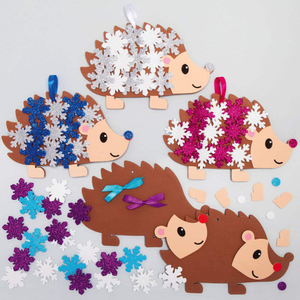 Schneebedeckter Igel Mix & Match Dekorationssets 