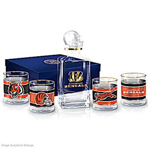 Cincinnati Bengals Decanter Set