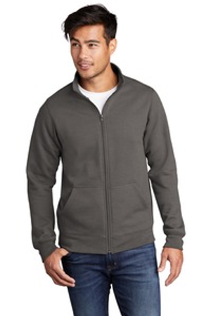 Port & Company PC78FZ Core Fleece Cadet Full-Zip Sweatshirt