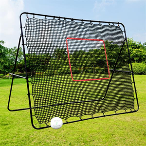 Precision Pro Jumbo Football/GAA Rebounder - BLACK