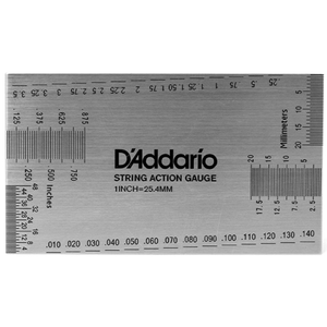 D'Addario String Height Gauge (Silver)