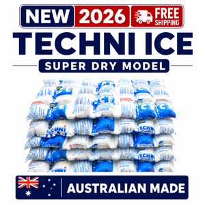 6 Techni Ice Heavy Duty Reusable Dry Ice packs