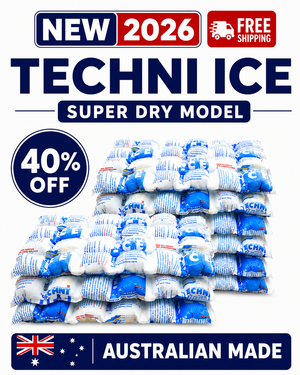 12 Techni Ice Heavy Duty Reusable Dry Ice packs *40% OFF SALE ON NOW