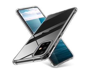 Gel Case with Bumper Edges for Samsung Galaxy S20 FE 5G - Clear