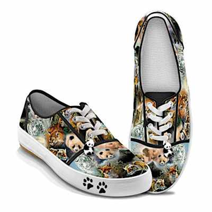 Protect The Wild Women's Shoes Size 9