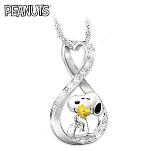PEANUTS Happiness Is Friendship Pendant Necklace