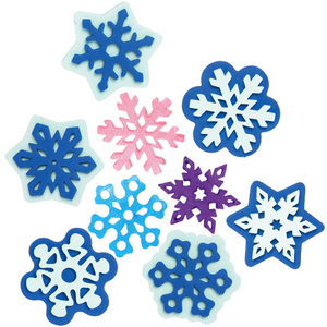Snowflake Foam Stampers