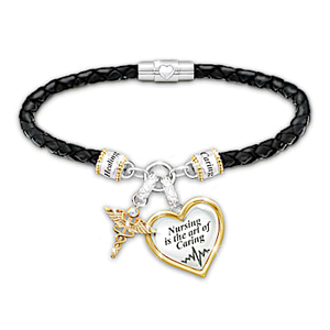 Nursing Is The Art Of Caring Bracelet