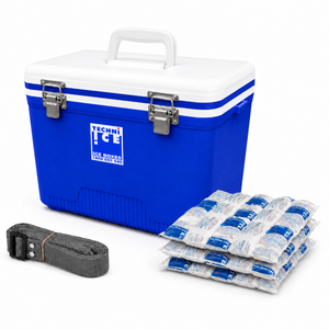 Compact Series Ice Box 18L White Blue *FREE 3 REUSABLE DRY ICE PACKS VALUES $25 *PRE-ORDER NOW FOR AUGUST DISPATCH