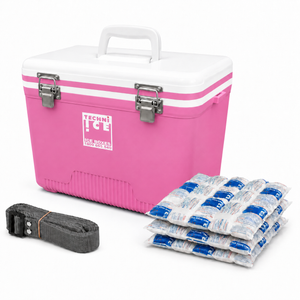 Compact Series Ice Box 28L White Pink *FREE 3 REUSABLE DRY ICE PACKS VALUES $25 *PRE-ORDER NOW FOR AUGUST DISPATCH