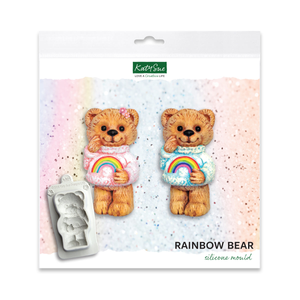 Rainbow Bear Silicone Mould