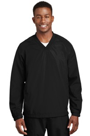 Sport-Tek JST72 V-Neck Raglan Wind Shirt