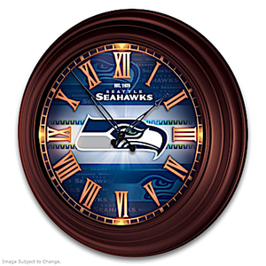 Seattle Seahawks Wall Clock