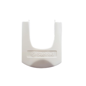 Stelrad Softline Branded Clip - White