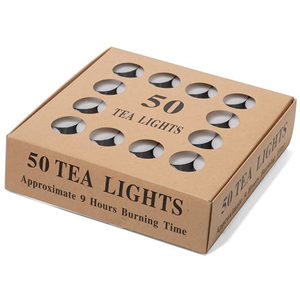 Cool Candles - Box 50 Tea lights