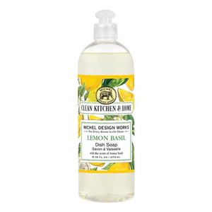 Michel Design - Lemon Basil Clean Home Dish Soap
