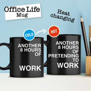 #winning Pretending to Work Heat Change Mug