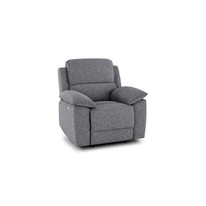 Goodwood Electric Reclining Armchair in Santos Steel
