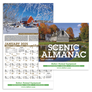 SAMPLE  Triumph® Scenic Almanac Wall  Calendar