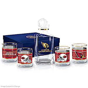 Arizona Cardinals Decanter Set