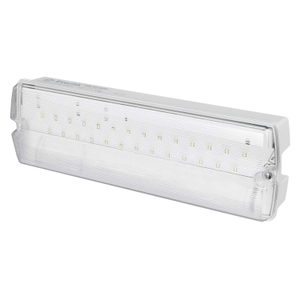 2W LED Non Maintained Emergency Bulkhead IP65 White