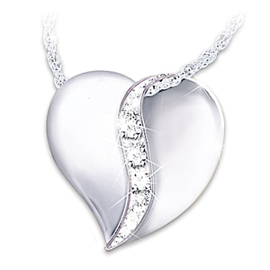 Cherished By Us All Diamond Pendant Necklace