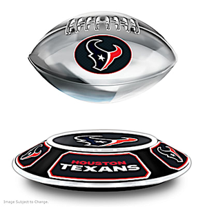Houston Texans Levitating Football Sculpture
